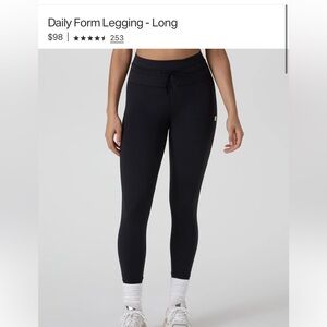 Daily Form Legging - Long Black